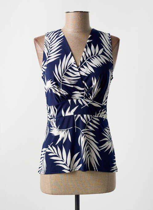 Top albastru MORGAN femeie