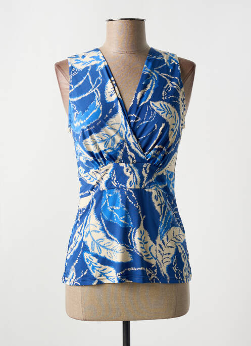 Top albastru MORGAN femeie