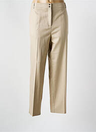 Pantalon drept elasticitate mărime normală bej MORGAN femme