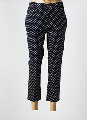 Pantalon 7/8 elasticitate mărime normală albastru I.QUING femeie