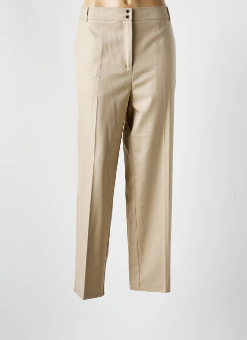 Pantalon drept bej MORGAN femeie