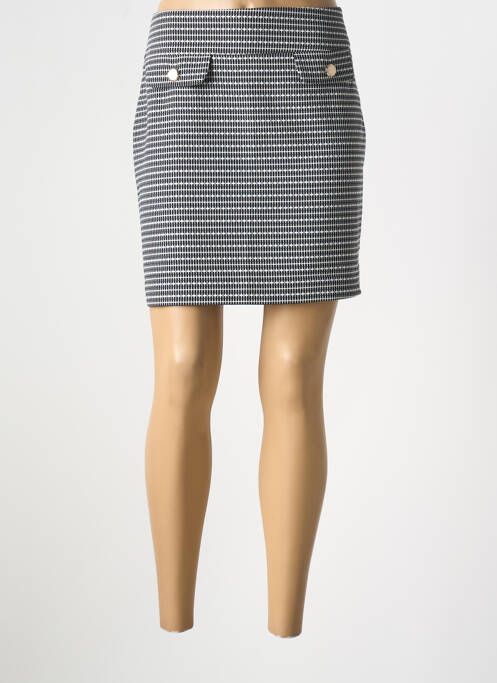 Fustă scurtă negru MORGAN femeie