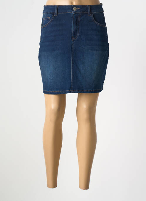 Fustă scurtă albastru MORGAN femeie