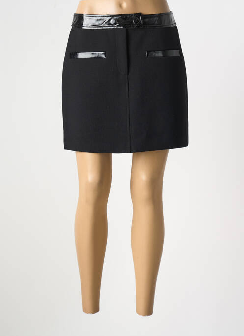 Fustă scurtă negru MORGAN femeie