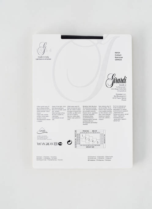 Colanți gri GIRARDI femeie