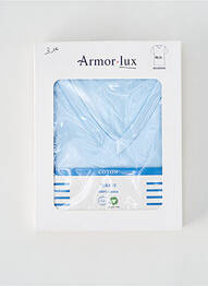 Tricou croială cambrată mâneci scurte albastru ARMOR LUX homme