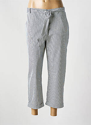 Pantalon 7/8 elasticitate mărime normală albastru LAGON BLEU femeie