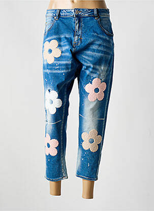 Blugi cu croială slim albastru CARLA GIANNINI femeie