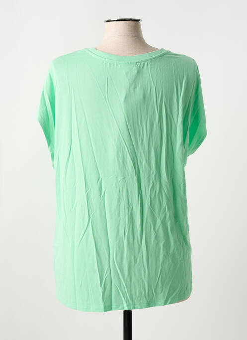 Top mâneci scurte mâneci scurte verde BARBARA LEBEK femme