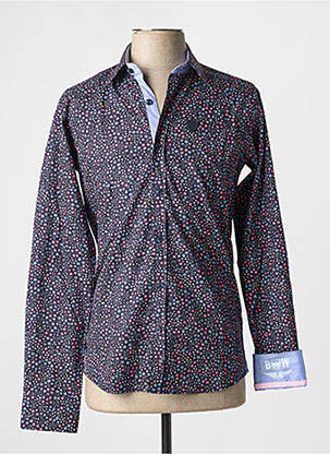 Cămașă cu mâneci lungi albastru BLACK WELLIS bărbat