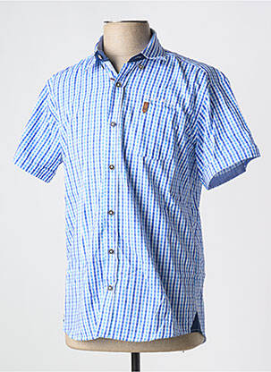 Cămașă cu mâneci scurte albastru BLACK WELLIS bărbat