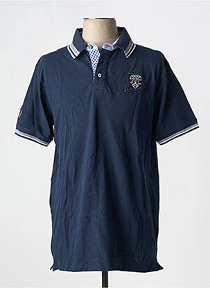 Polo albastru BLACK WELLIS bărbat