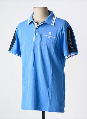 Polo albastru BLACK WELLIS bărbat