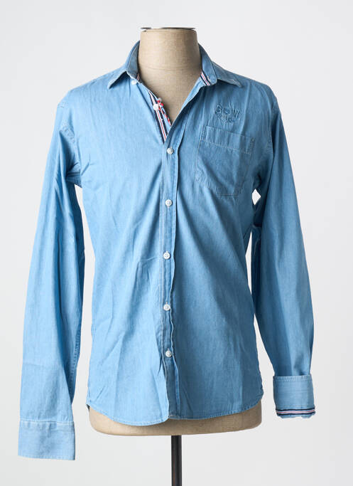 Cămașă cu mâneci lungi albastru BLACK WELLIS bărbat