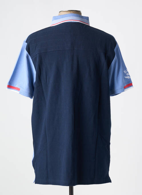 Polo albastru BLACK WELLIS bărbat