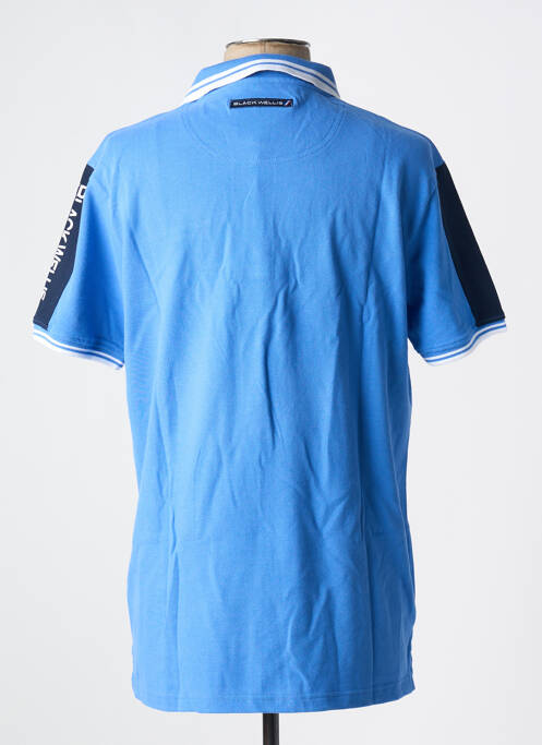 Polo albastru BLACK WELLIS bărbat