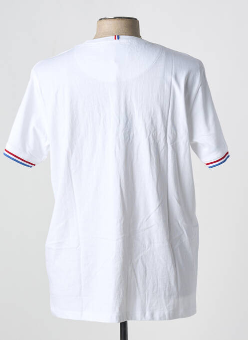 Tricou alb BLACK WELLIS bărbat