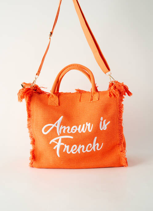 Geantă portocaliu INES DELAURE femeie