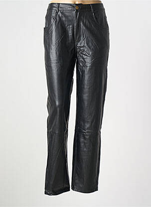 Pantalon drept elasticitate mărime normală negru TOXIK3 femeie