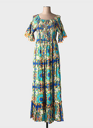 Rochie lungă albastru ANTICA SARTORIA femeie