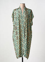 Jachete kimono guler în v verde LAUREN VIDAL femme