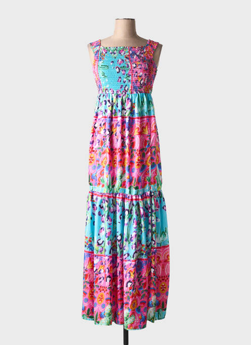 Rochie lungă roz ANTICA SARTORIA femeie