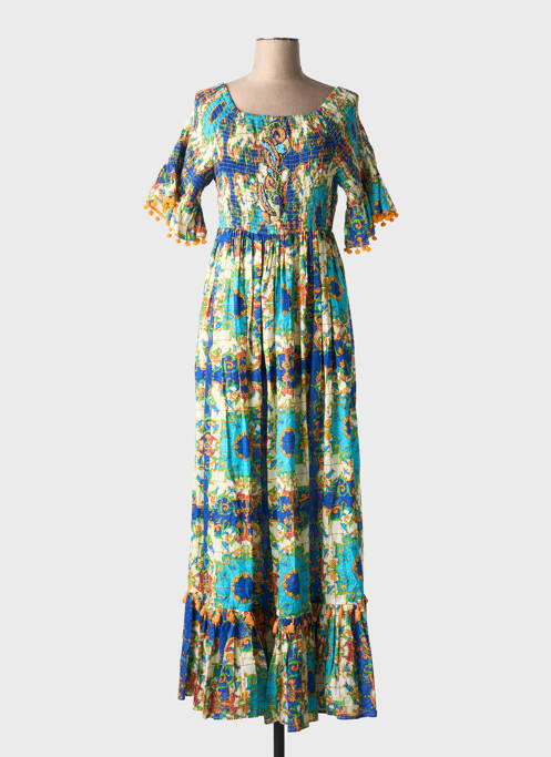 Rochie lungă albastru ANTICA SARTORIA femeie