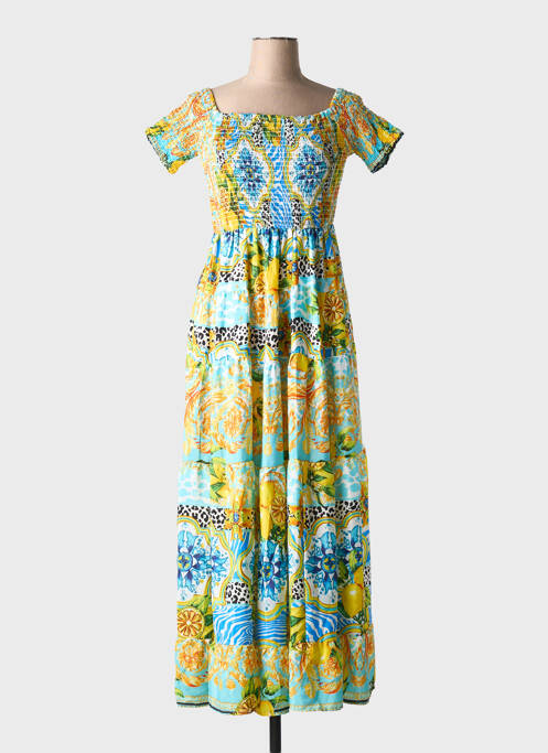 Rochie lungă albastru ANTICA SARTORIA femeie