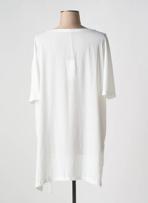 Tunică mâneci scurte alb CREA CONCEPT femeie