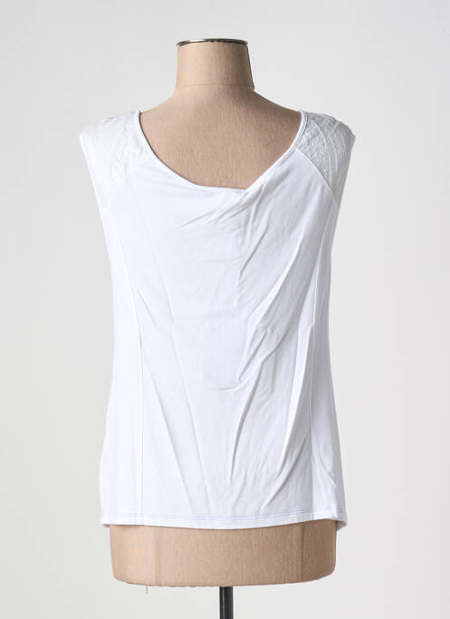 Top alb ELISA CAVALETTI femeie