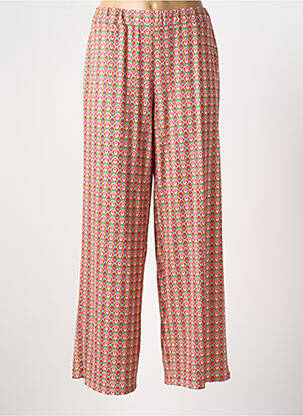 Pantalon larg portocaliu REVER MILE femeie