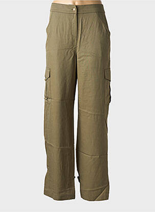 Pantalon cargo mărime normală mărime normală verde FLY GIRL femeie