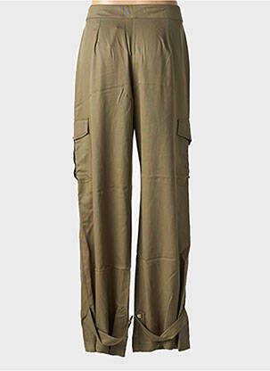 Pantalon cargo mărime normală mărime normală verde FLY GIRL femeie
