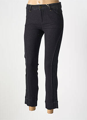 Blugi cu croială slim negru ELISA CAVALETTI femeie