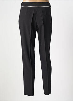 Pantalon slim talie înaltă talie înaltă negru ANDAMIO femeie
