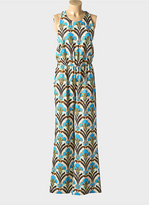 Salopetă-pantalon albastru LAUREN VIDAL femeie