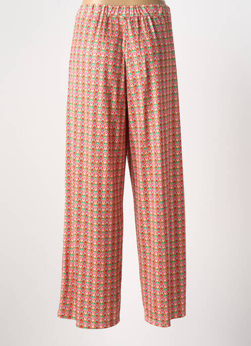 Pantalon larg portocaliu REVER MILE femeie