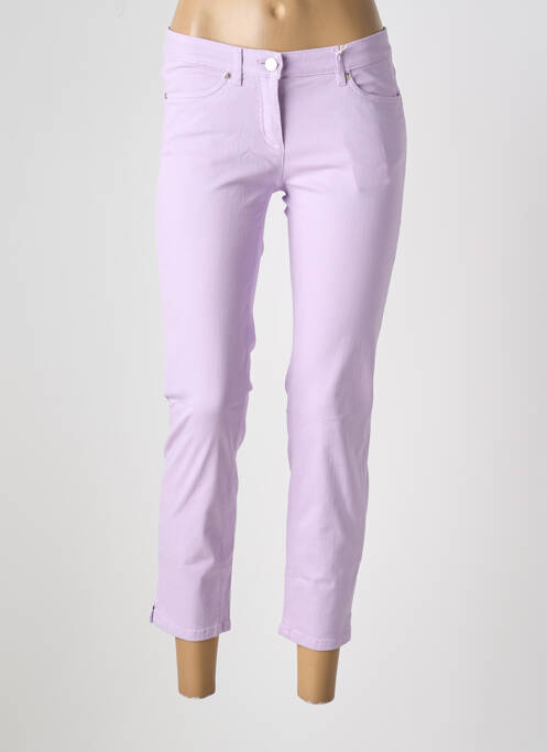 Blugi cu croială slim violet TONI femeie