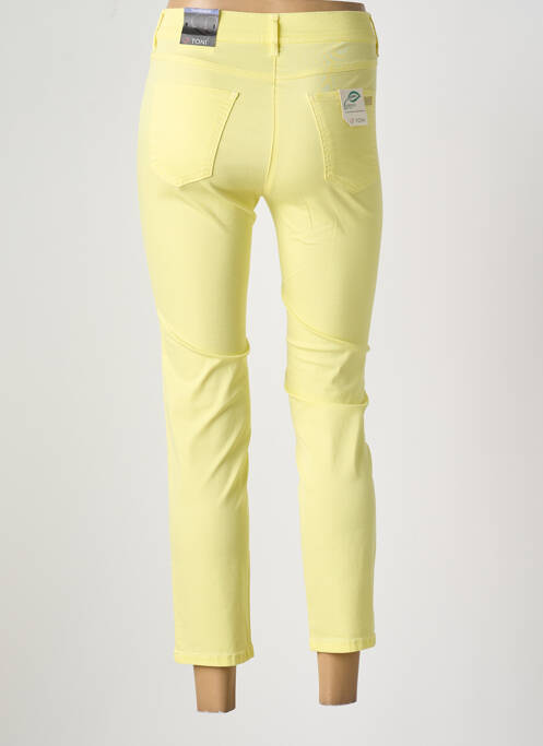 Blugi cu croială slim galben TONI femeie