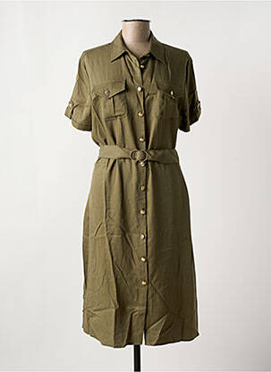 Rochie midi verde FLY GIRL femeie