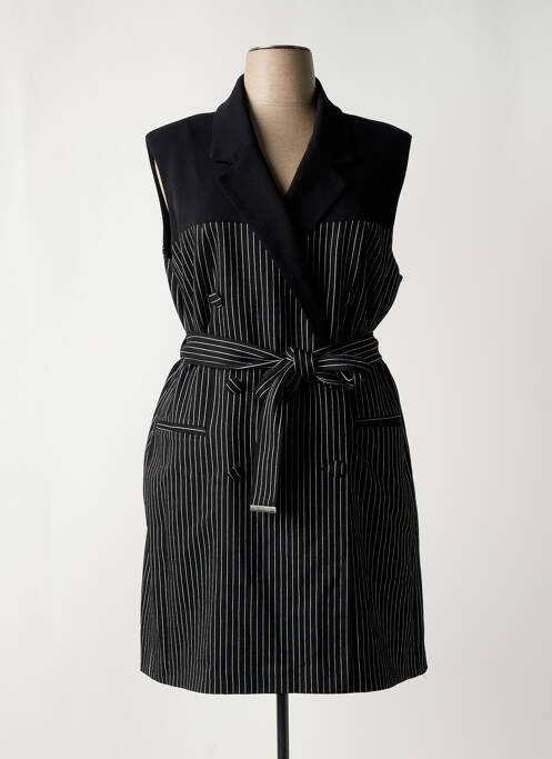 Palton lung negru JEAN MARC PHILIPPE femeie