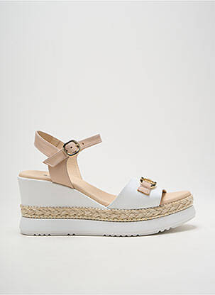 Sandale/Pantofi decupați alb NERO GIARDINI femeie