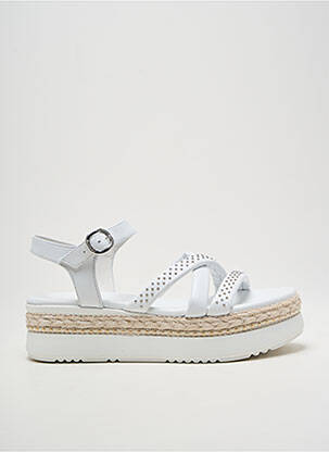 Sandale/Pantofi decupați alb NERO GIARDINI femeie