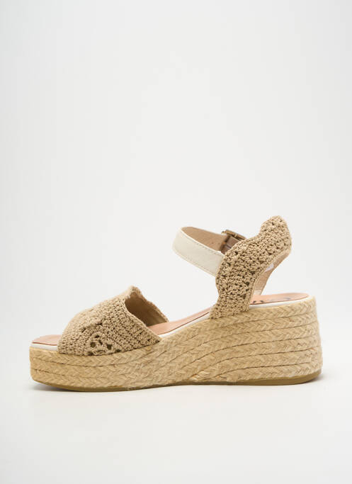 Sandale/Pantofi decupați bej GAIMO femeie