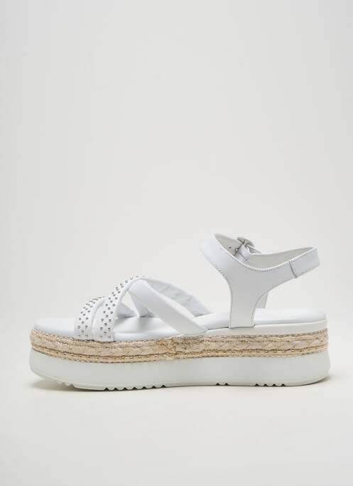Sandale/Pantofi decupați alb NERO GIARDINI femeie