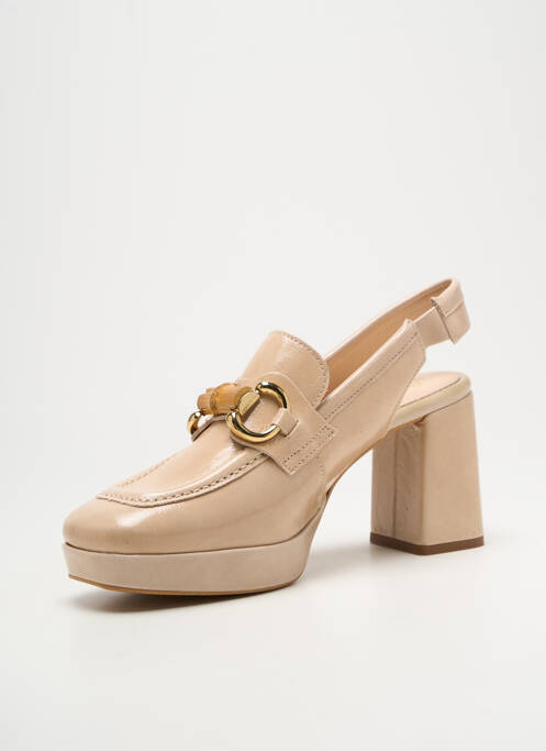 Mocasini bej ALPE femeie