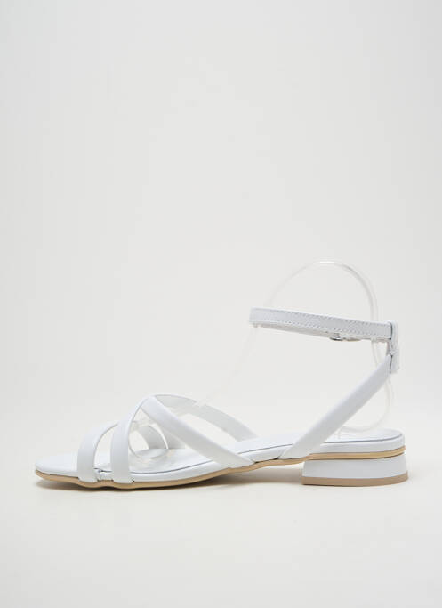 Sandale/Pantofi decupați alb NERO GIARDINI femeie