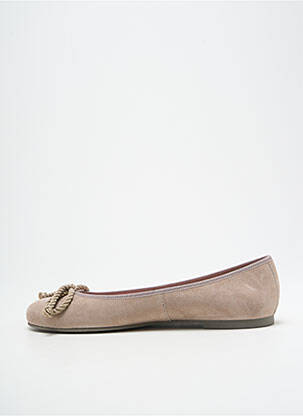 Balerine vârf rotund toc plat până la 3 cm bej PRETTY BALLERINAS femeie