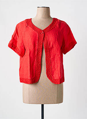 Jachete casual roșu BLANC BOHEME femeie