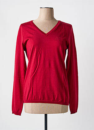 Pulover roșu PAUL & SHARK femeie